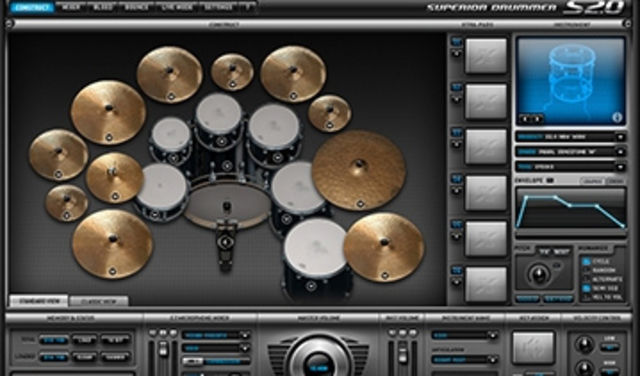 Superior Drummer 2.0 builds on the success of EZdrummer.